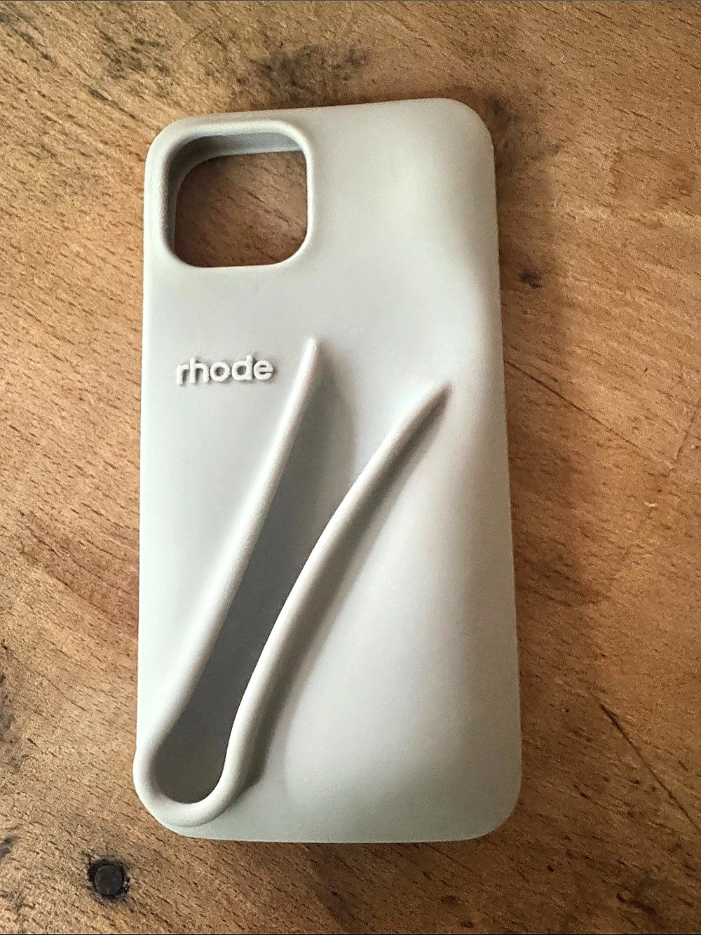 rhode Lip Case White i Phone Case 14/15 plus